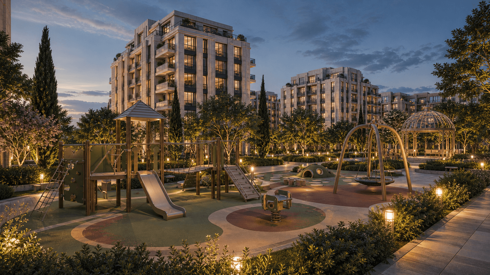 Bahar Residence - uşaq meydançası