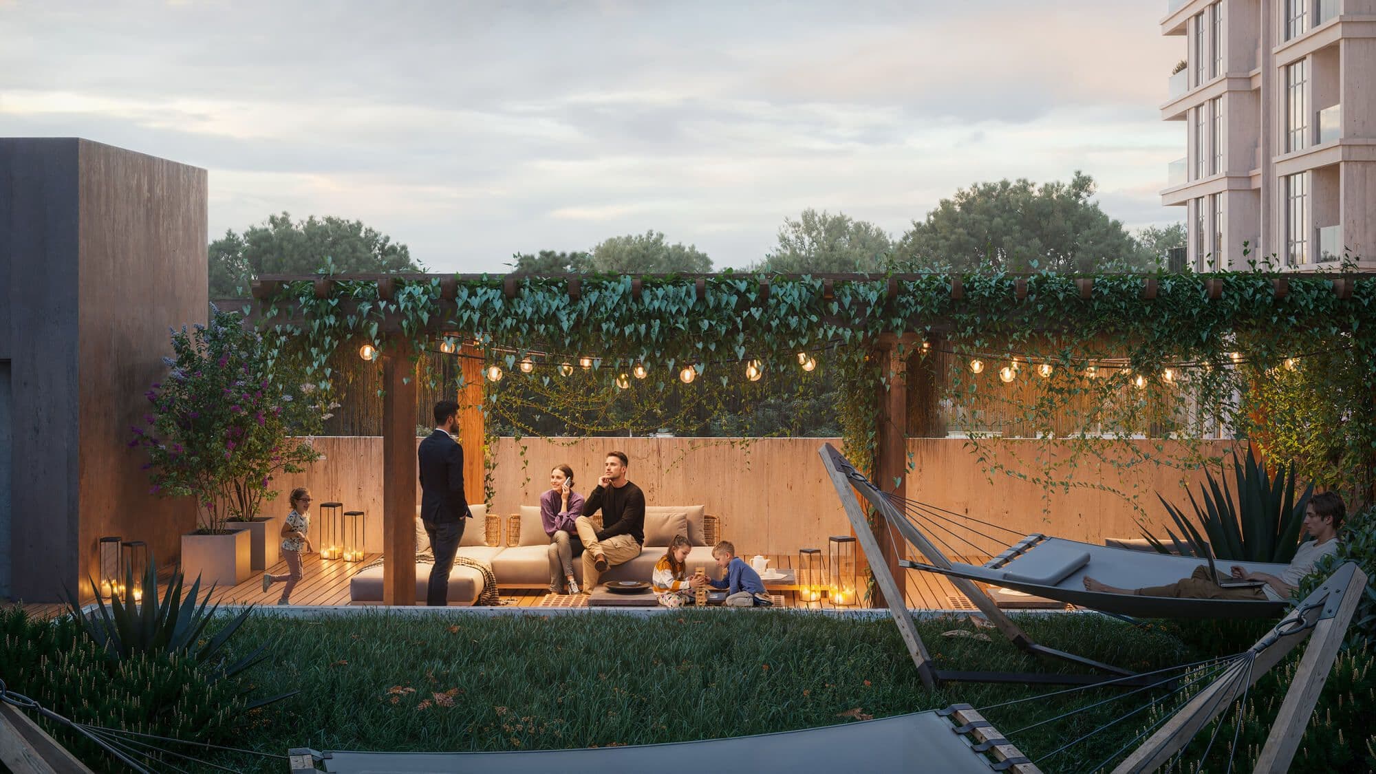 Community Feeling in Residential Projects: From Physical Space to Social Space