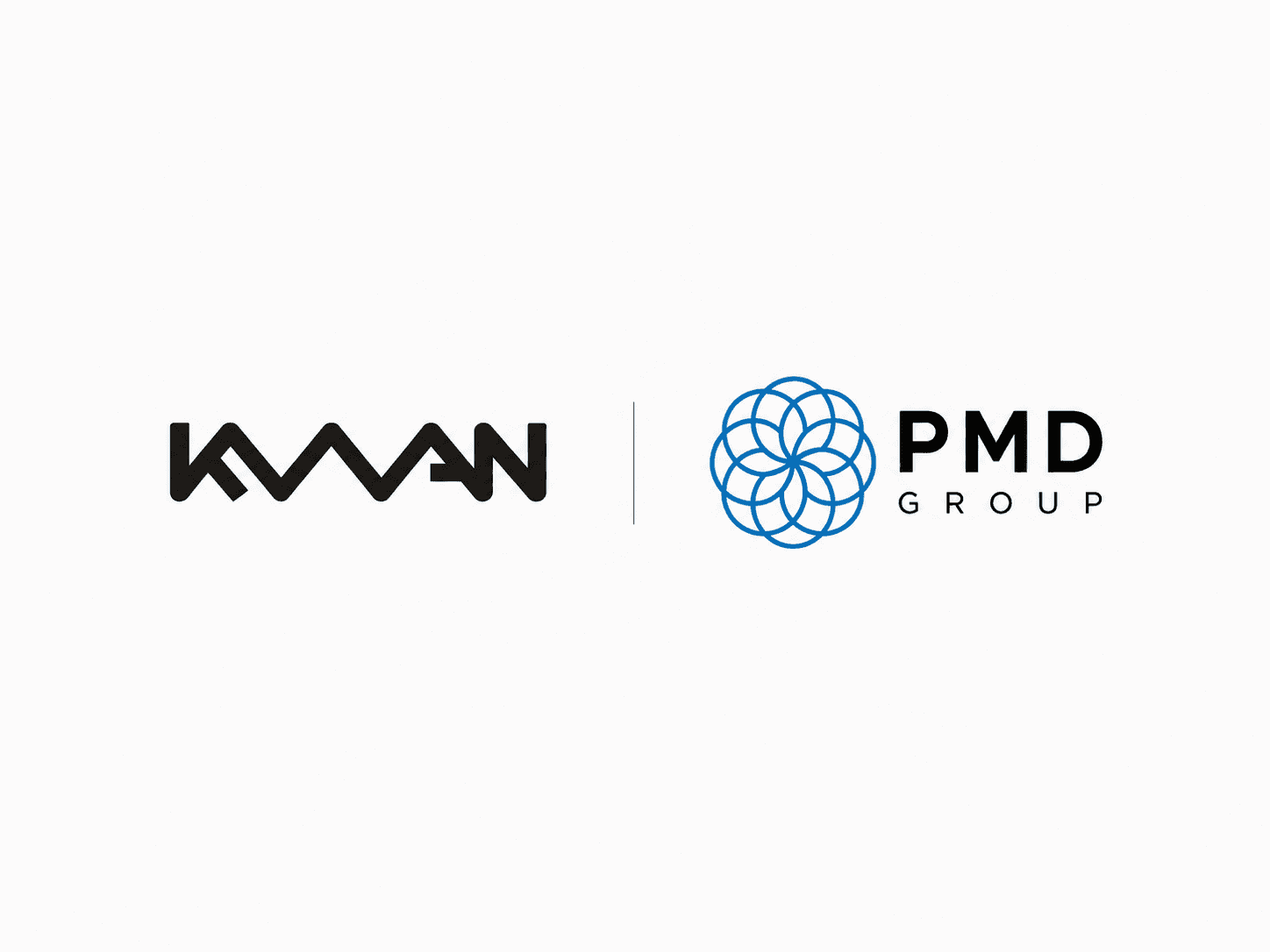 KVAN və PMD Group tərəfdaşlıq loqosu